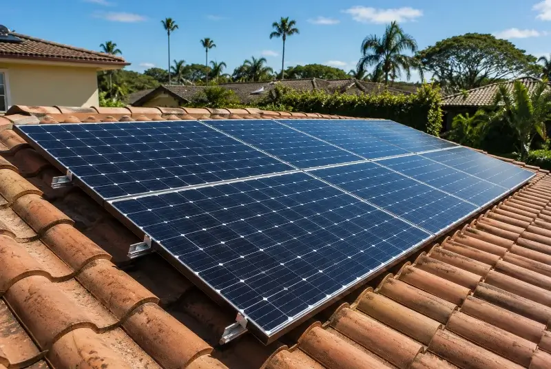 Installation de panneaux solaires à Thairé